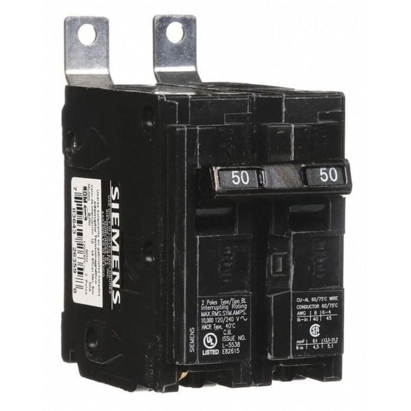 Disyuntor SIEMENS 50A 120/240V 10KAIC