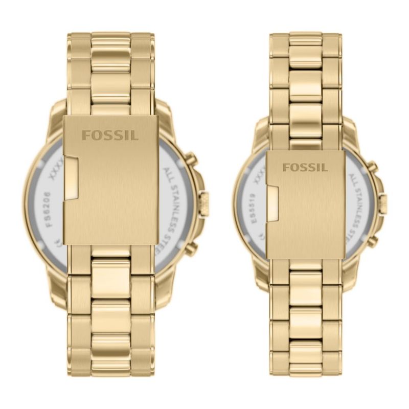 Reloj Fossil Grant Cronógrafo de Acero Inoxidable Dorado