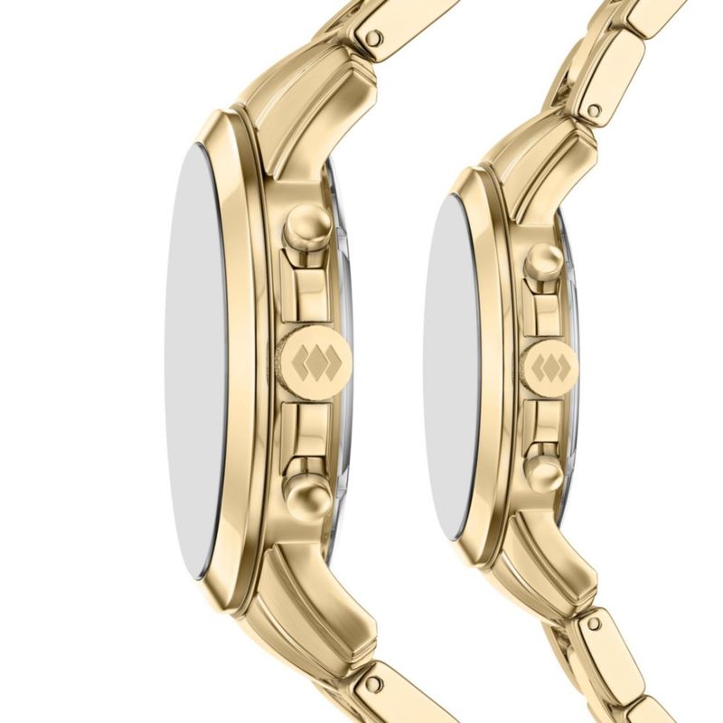 Reloj Fossil Grant Cronógrafo de Acero Inoxidable Dorado