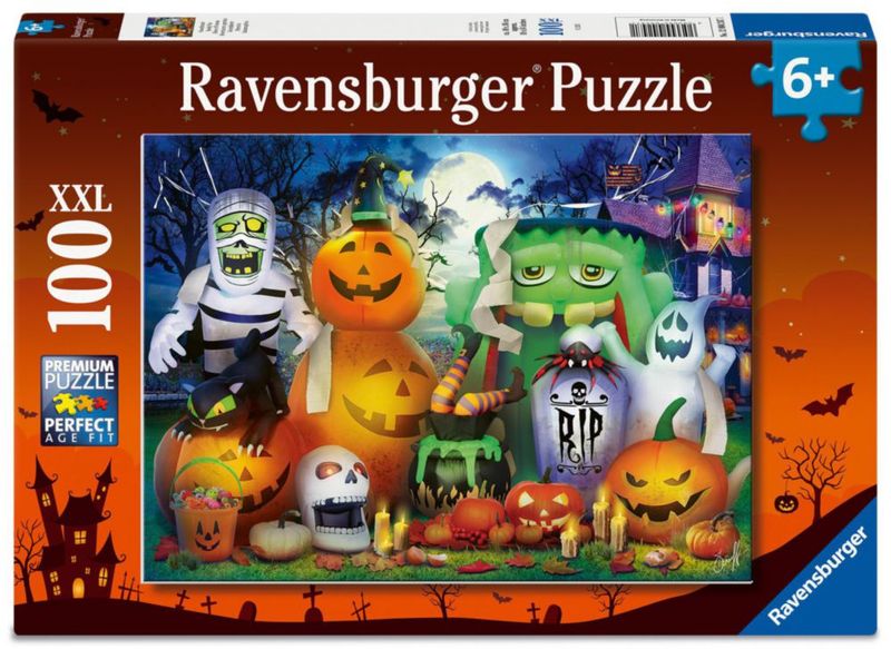Rompecabezas Ravensburger Halloween 100 piezas XXL