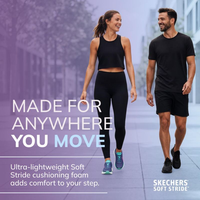 Zapatillas Skechers Max Cushioning talla 10 ancha (mujer)
