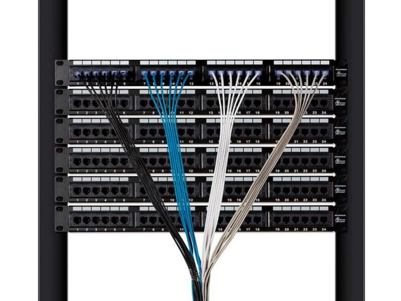 Cable Ethernet Monoprice 30 cm 10 G Pack de 10 gris