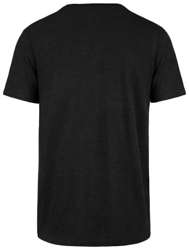 Camiseta 47 Brand White Sox negra talla grande con acabado desgastado