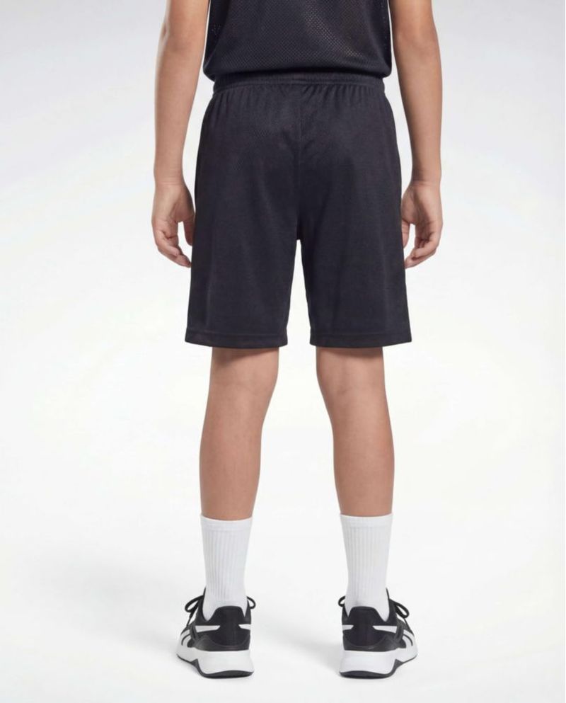 Pantalones cortos Reebok para niños de malla – Pack de 4 con bolsillo deportivo