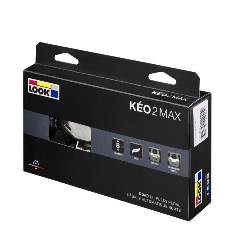 Pedales para bicicleta de carretera LOOK KEO 2 área de contacto máxima de 500 mm²