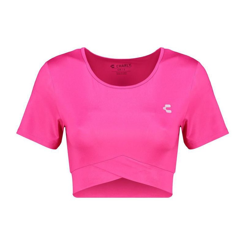 Playera charly fitness rosa para mujer 5034011030
