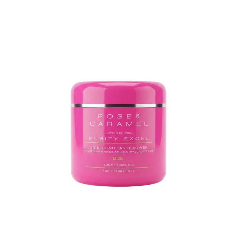 Removedor de Bronceado Rose & Caramel 440 ml con Aroma de Verano