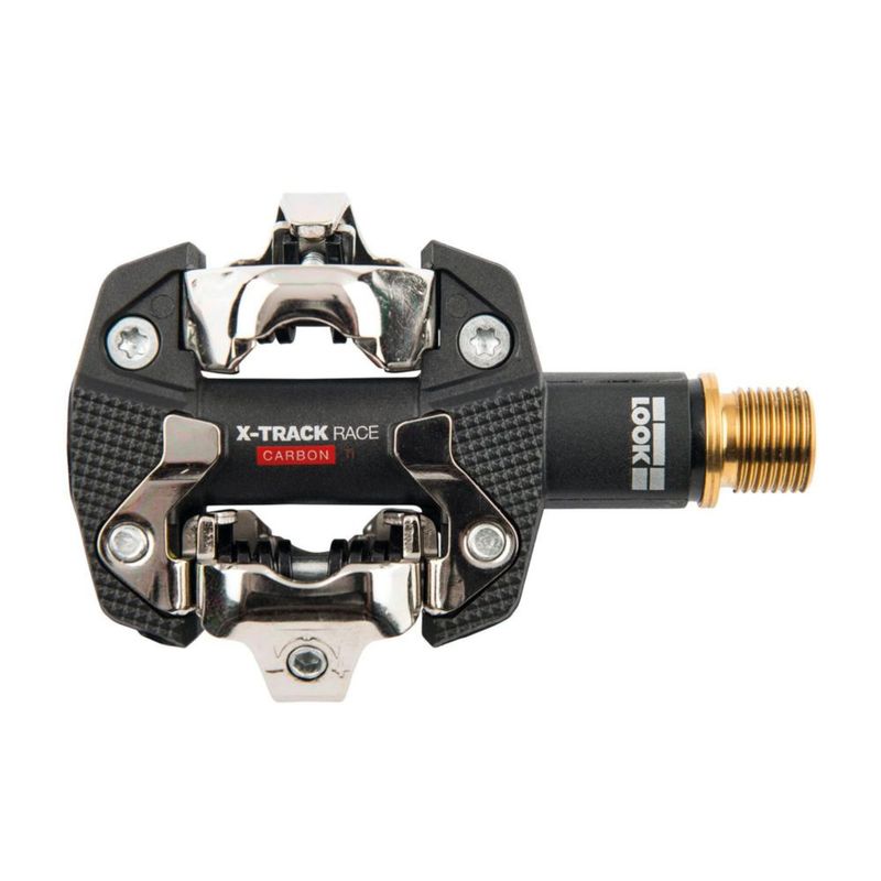 Pedales para bicicleta MTB LOOK X-Track Race Carbon Ti Clipless
