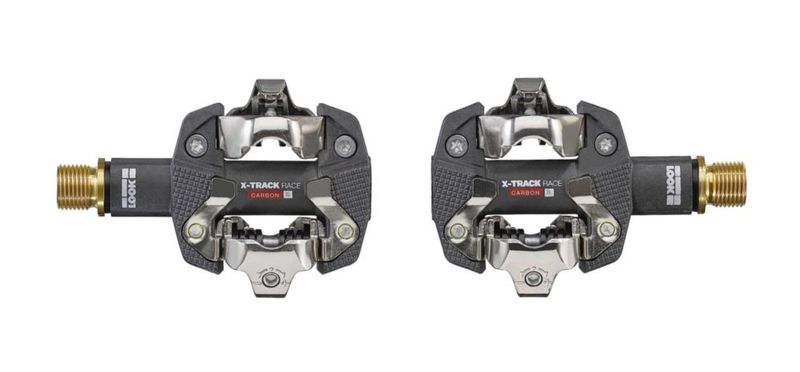 Pedales para bicicleta MTB LOOK X-Track Race Carbon Ti Clipless