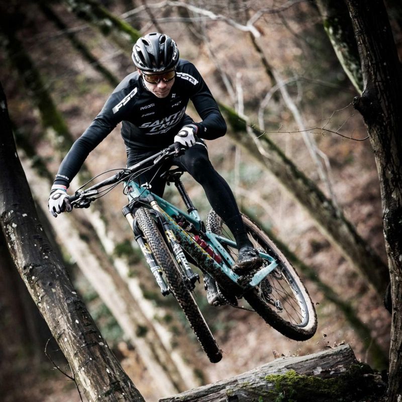 Pedales para bicicleta MTB LOOK X-Track Race Carbon Ti Clipless