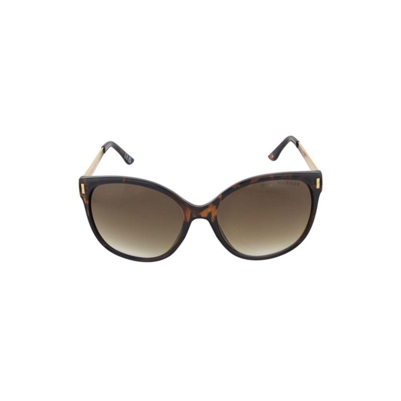 TOMMY HILFIGER Lentes de sol 66397544 Mujer ojo de gato marrón 100% UV