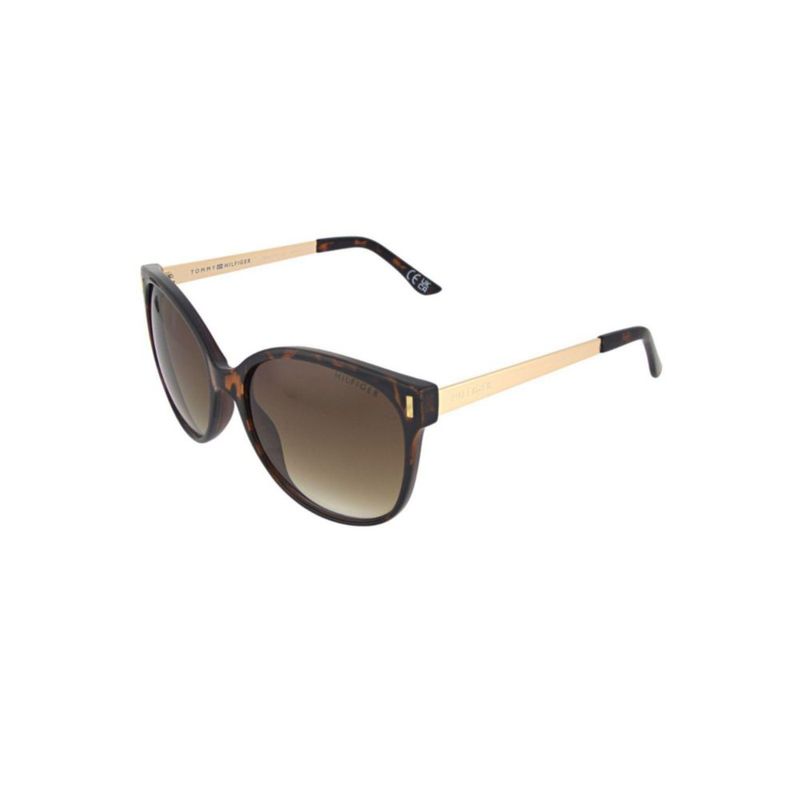 TOMMY HILFIGER Lentes de sol 66397544 Mujer ojo de gato marrón 100% UV