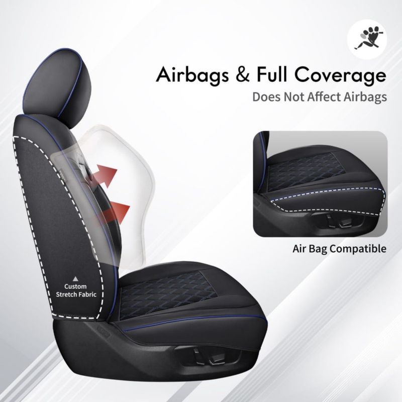 Fundas de Asiento Huidasource para Jeep Wrangler JL 4 Puertas – Impermeables
