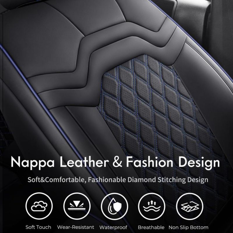 Fundas de Asiento Huidasource para Jeep Wrangler JL 4 Puertas – Impermeables