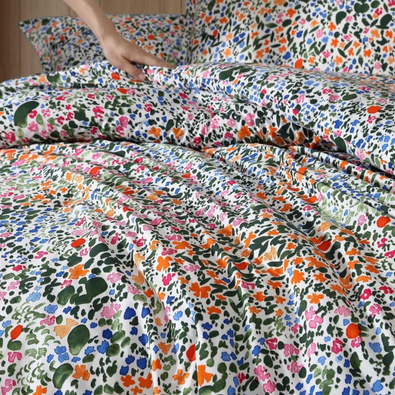 Juego de Edredón MARIMEKKO King 270 × 234 cm Algodón Percal