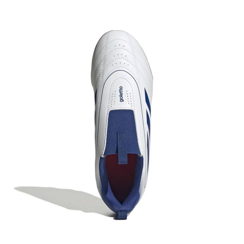 Botas adidas Goletto IX 27 cm Blanco/Azul Real/Escarlata