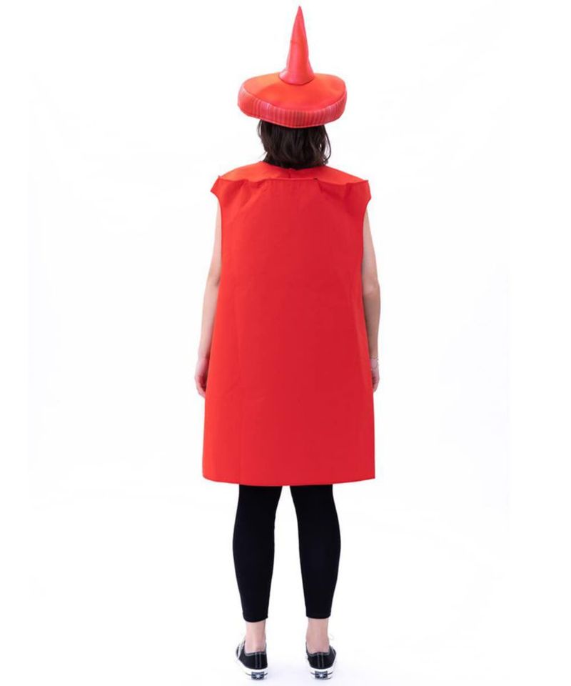 Disfraz Seasons Ketchup para Adultos Talla Única Poliéster