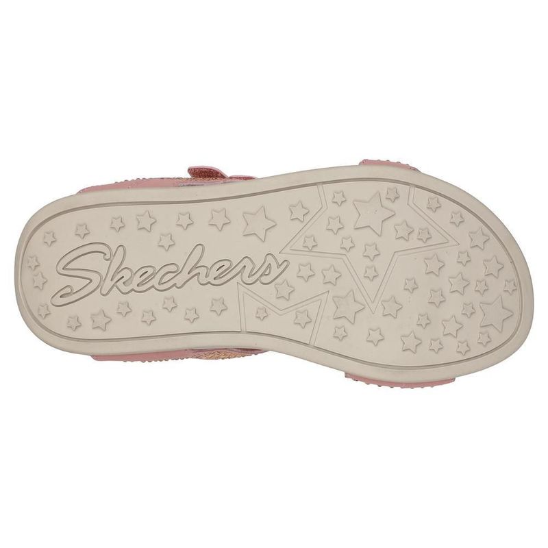 Sandalias skechers modern comfort rosa para mujer 63307ros