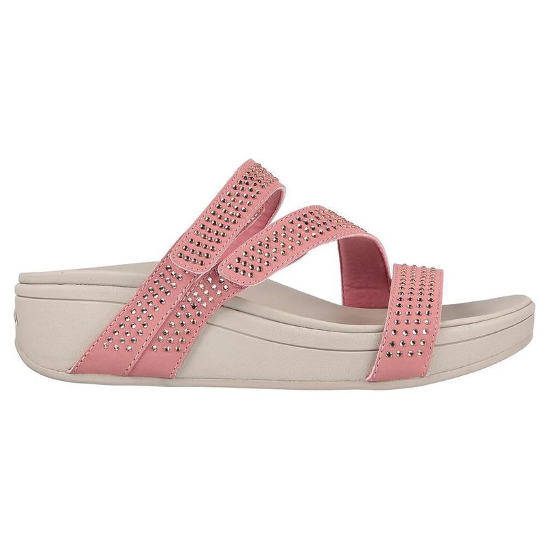 Sandalias skechers modern comfort rosa para mujer 63307ros