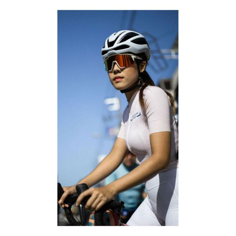Casco de Bicicleta Kask Elemento Blanco Talla Grande