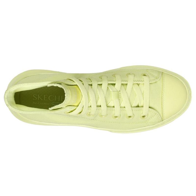 Botas skechers court classics lima para mujer 185083lime