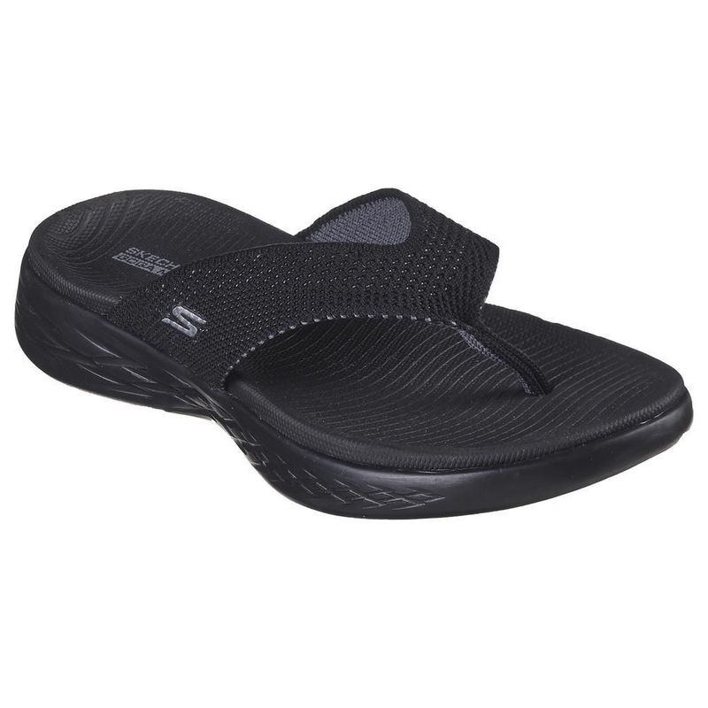 Sandalia skechers on the go negro dama 140703xbkgy
