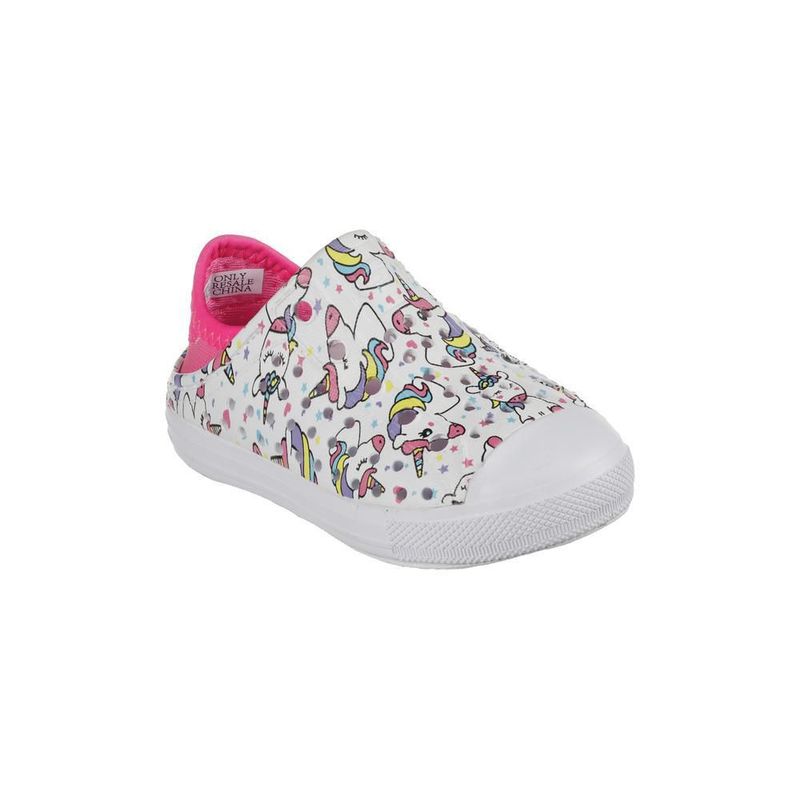 Sandalia skechers foamies girls multicolor para niña 308060nwmlt