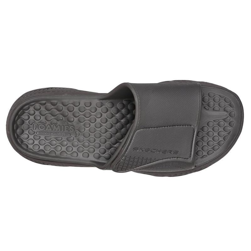 Sandalia skechers foamies mens café para hombre 243091choc