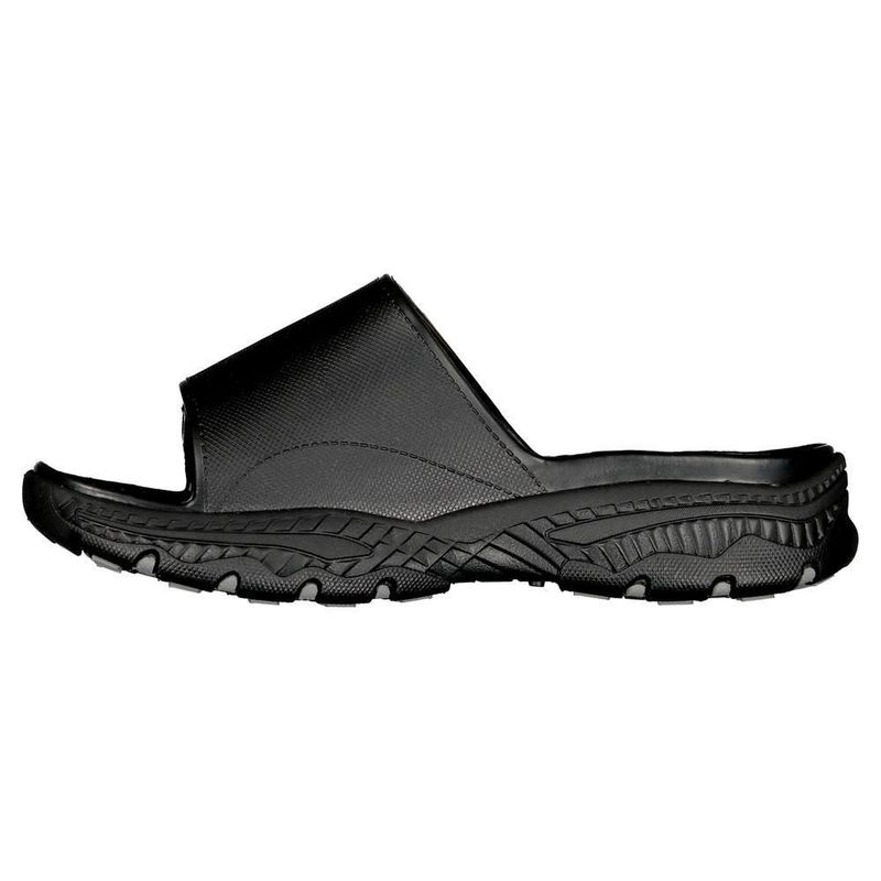 Sandalias skechers foamies mens negro para hombre 243091bbk