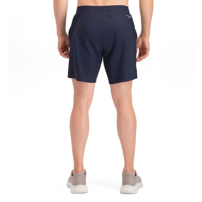 Short deportivo skechers sport training azul marino para hombre ams083nvy