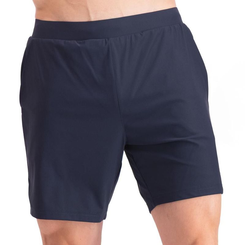 Short deportivo skechers sport training azul marino para hombre ams083nvy