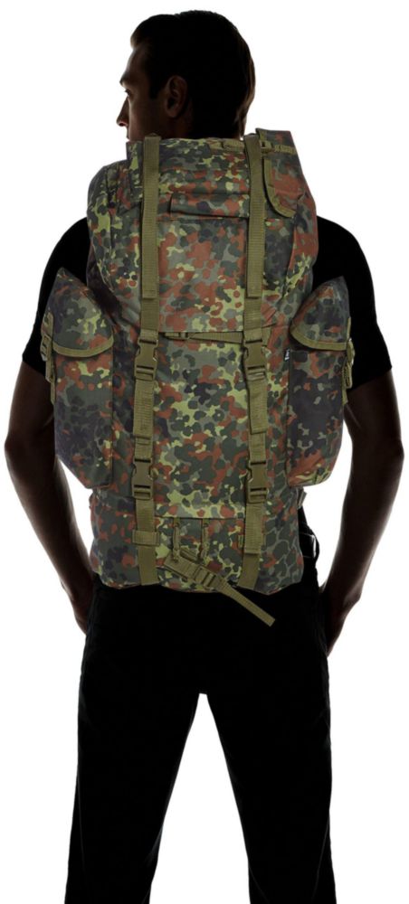 Mochila Brandit 63x43x21 cm Camuflaje Flecktarn 65 L