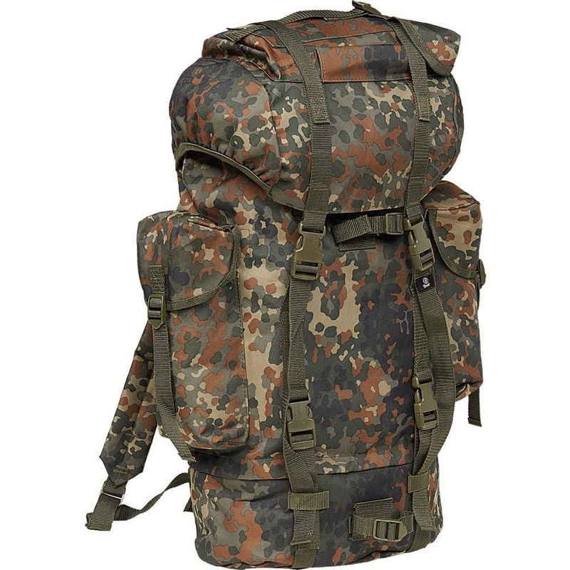 Mochila Brandit 63x43x21 cm Camuflaje Flecktarn 65 L