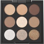 Paleta de sombras de ojos Océane 9 colores neutros