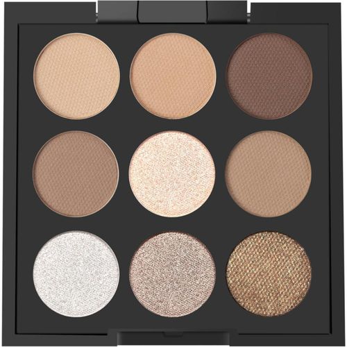 Paleta de sombras de ojos Océane 9 colores neutros