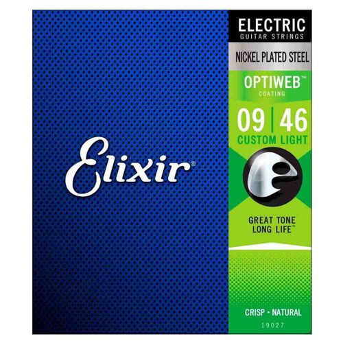 Juego de Cuerdas para Guitarra Eléctrica Optiweb 19027 ELIXIR