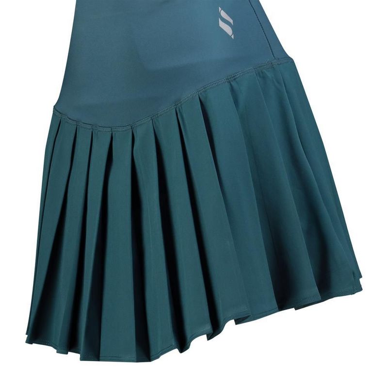 Falda short skechers sport training verde para mujer awk003dkgr