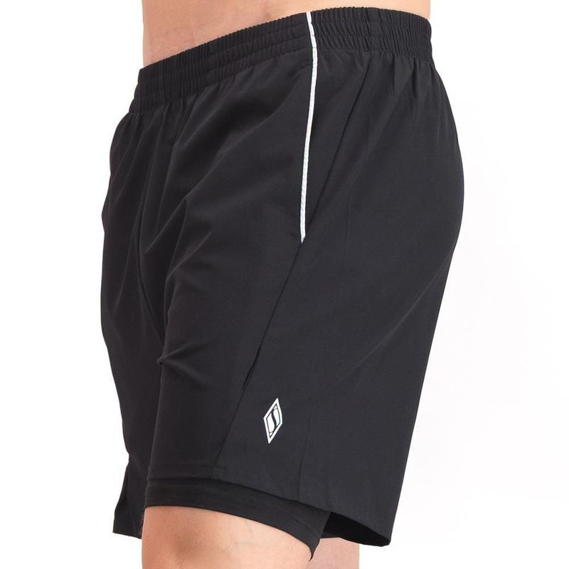 Short deportivo skechers sport training negro para hombre ams076blk