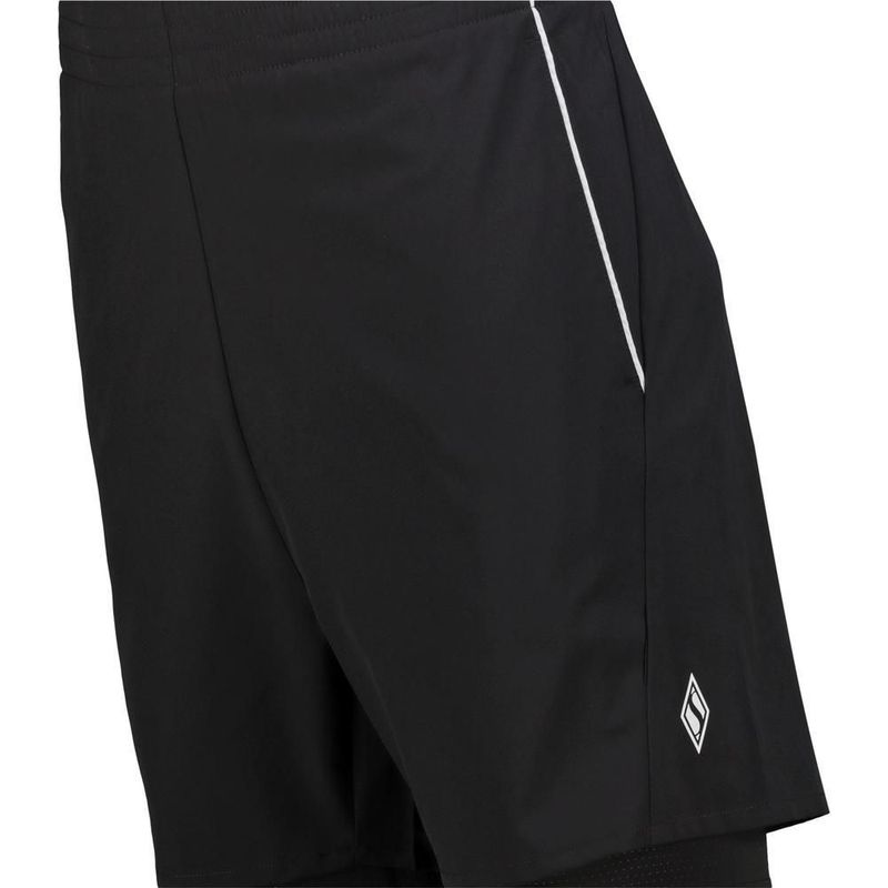 Short deportivo skechers sport training negro para hombre ams076blk
