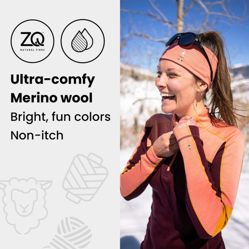 GORRO Smartwool Merino Sport 250 Carbón con Puño