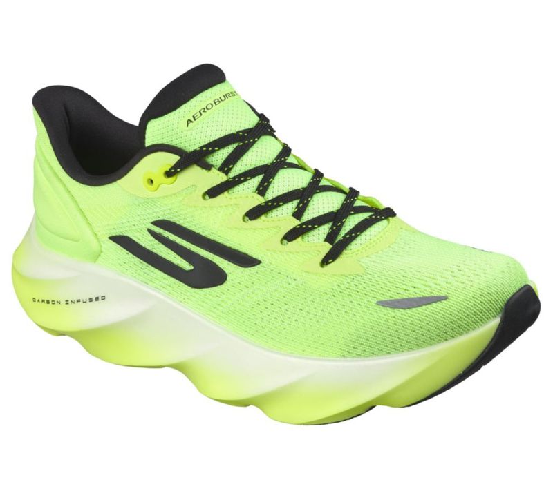 Zapatilla de running para hombre Skechers Aero Burst amarilla 27 cm