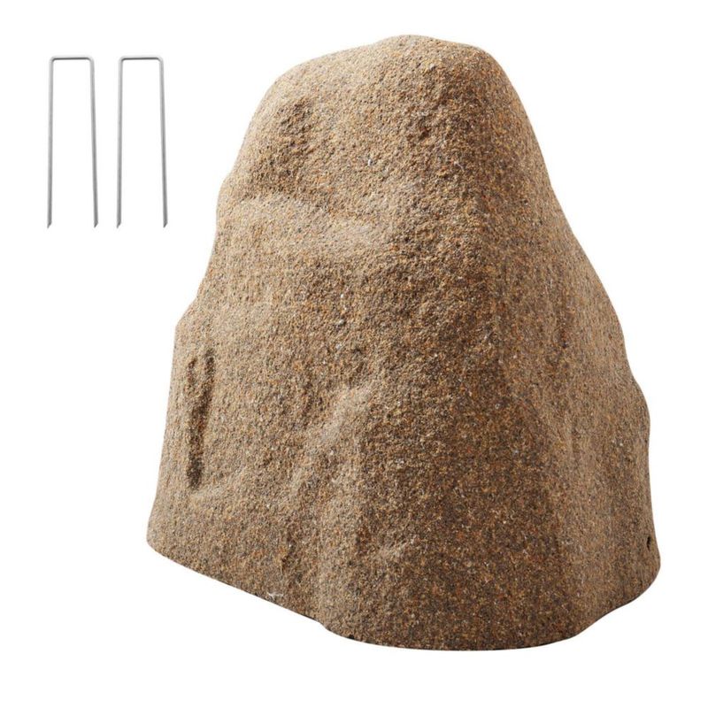 Roca Artificial VEVOR 30x20x27 cm Marrón Arenoso Resistente a la Intemperie
