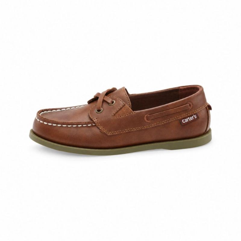 Zapato de vestir Carter's Bauk sin cordones color marrón claro