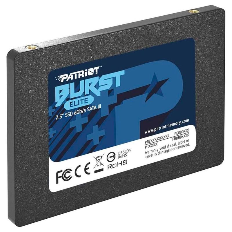Unidad de estado solido ssd 2.5 960gb patriot 450/320 mb/s
