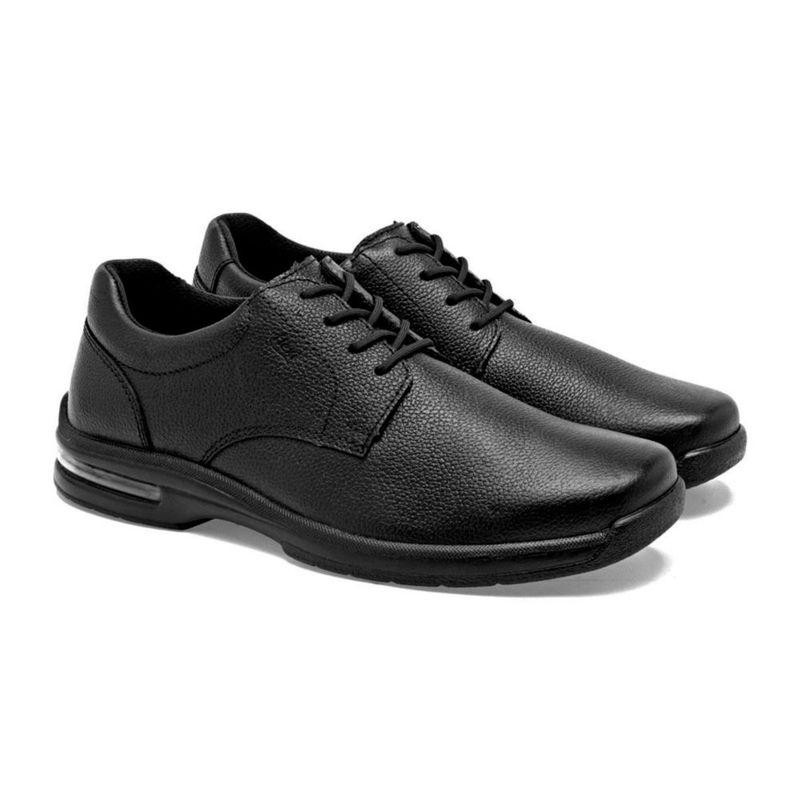 CASUAL AGUJETA ESCOLAR FLEXI 402811 NEGRO Piel