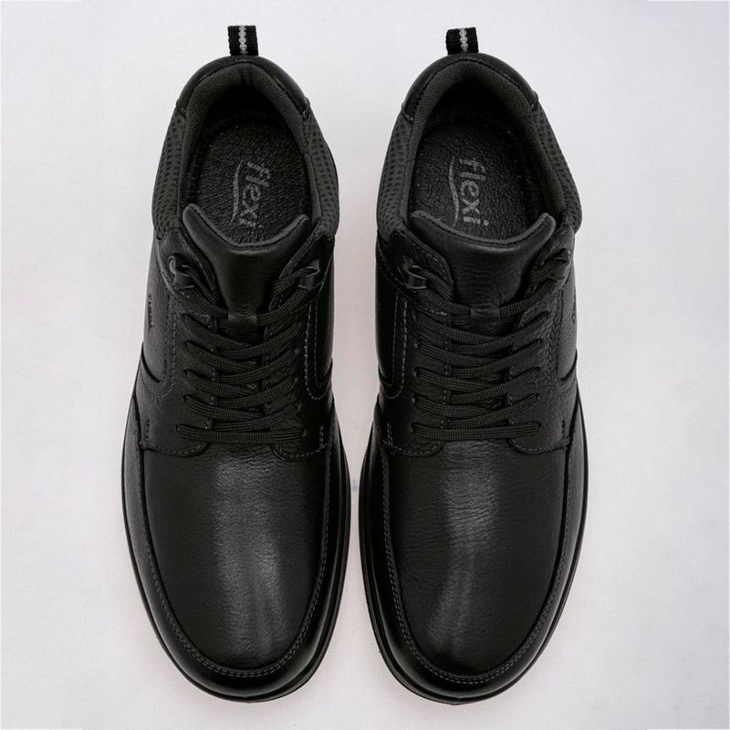 CASUAL AGUJETA FLEXI 50816 NEGRO Piel