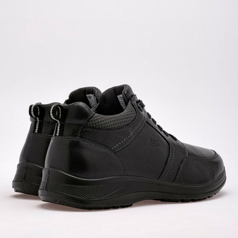 CASUAL AGUJETA FLEXI 50816 NEGRO Piel