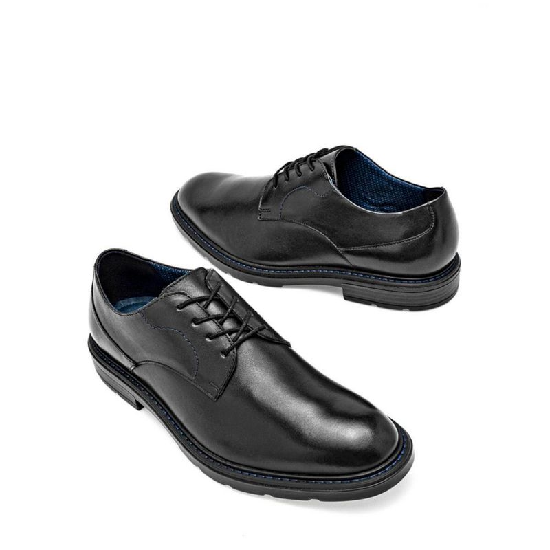 CASUAL AGUJETA ESCOLAR FLEXI 419405 NEGRO Piel
