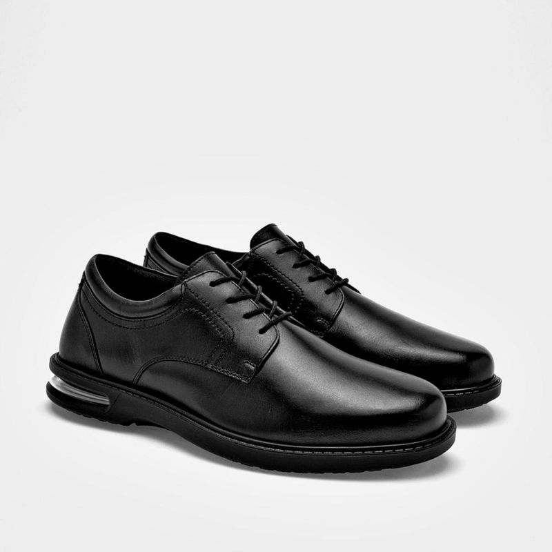 CASUAL AGUJETA ESCOLAR FLEXI 422905 NEGRO Piel