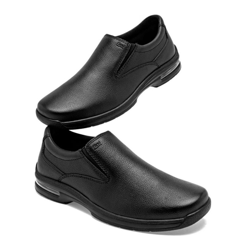 CASUAL AGUJETA ESCOLAR FLEXI 402812 NEGRO Piel